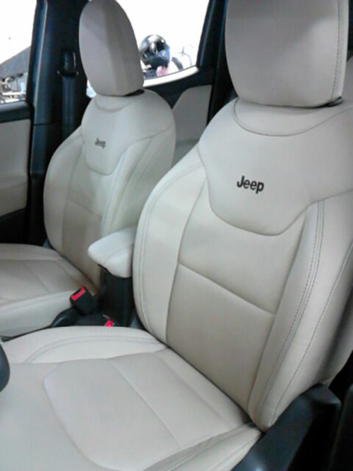 Courotec Recaro no ABC Revestimento banco em couro Jeep Renegade