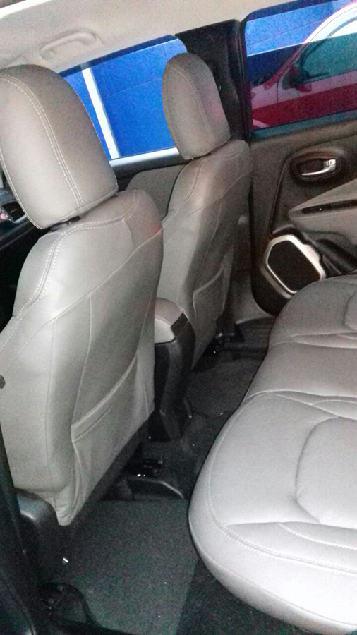 Courotec Recaro no ABC Revestimento banco em couro Jeep Renegade